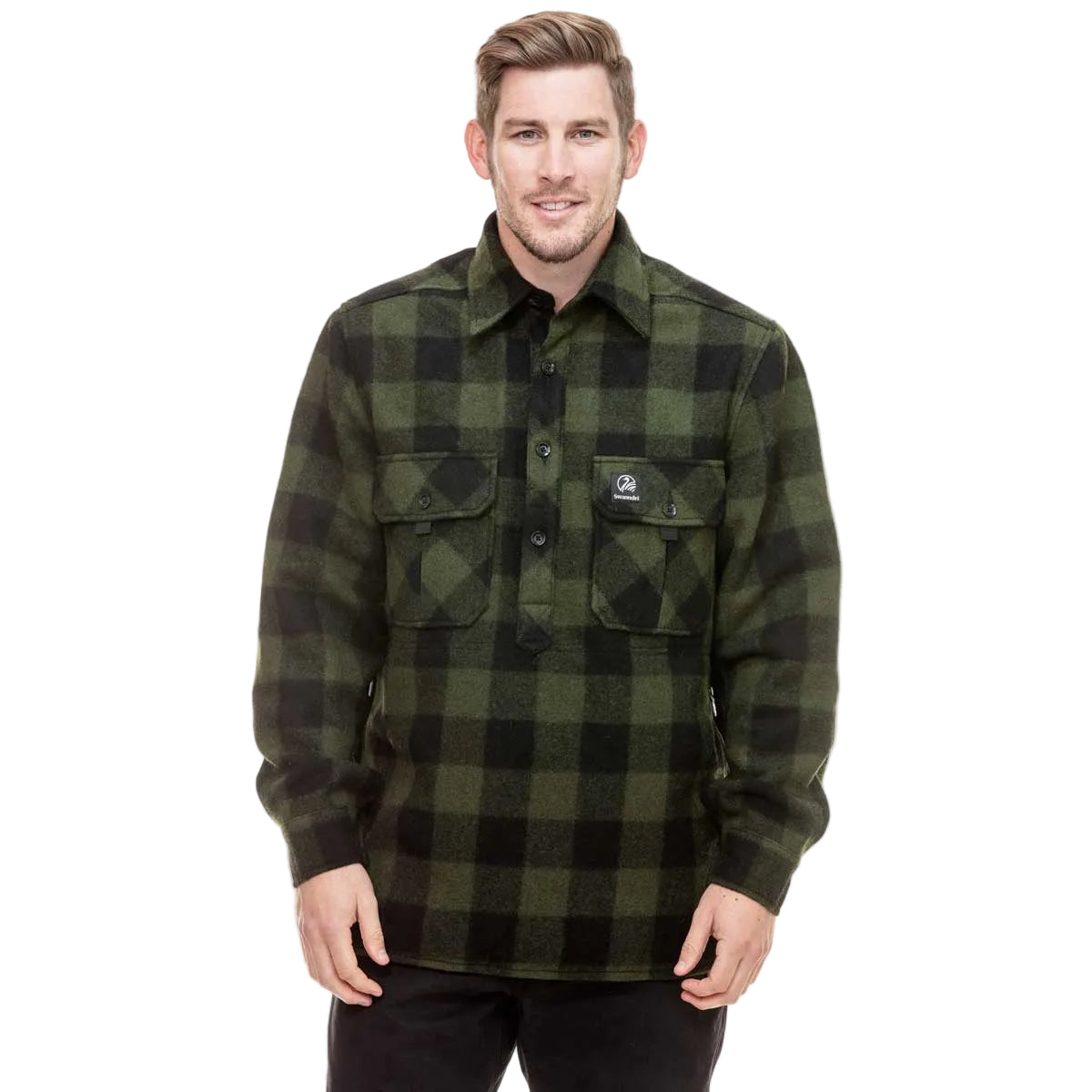 Swanndri Ranger Extreme V2 Half Placket Windproof Bushshirt Swanndri Ranger Extreme V2 Half Placket Windproof Bushshirt