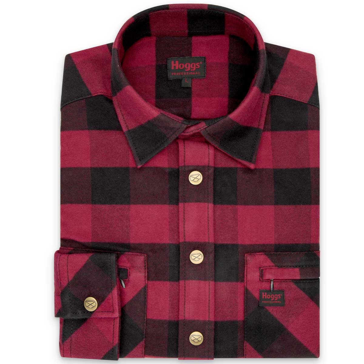 Hoggs of Fife Tentsmuir Heavyweight Flannel Shirt Hoggs of Fife Tentsmuir Heavyweight Flannel Shirt