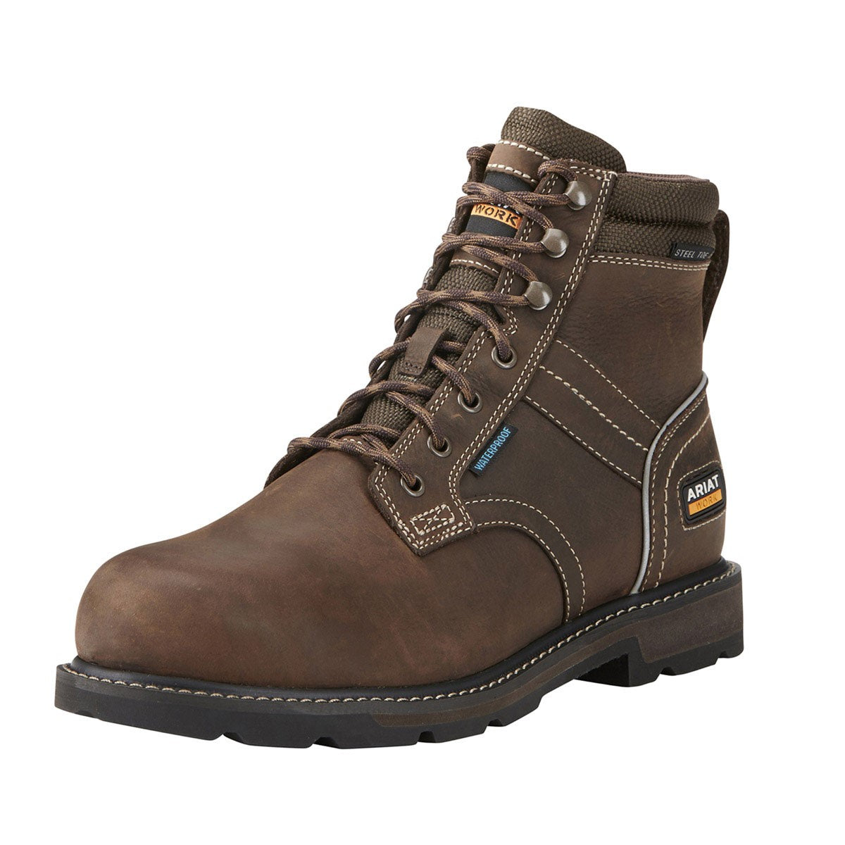 Ariat Men's Groundbreaker 6" H2O Boots - Brown Ariat Men's Groundbreaker 6" H2O Boots - Brown