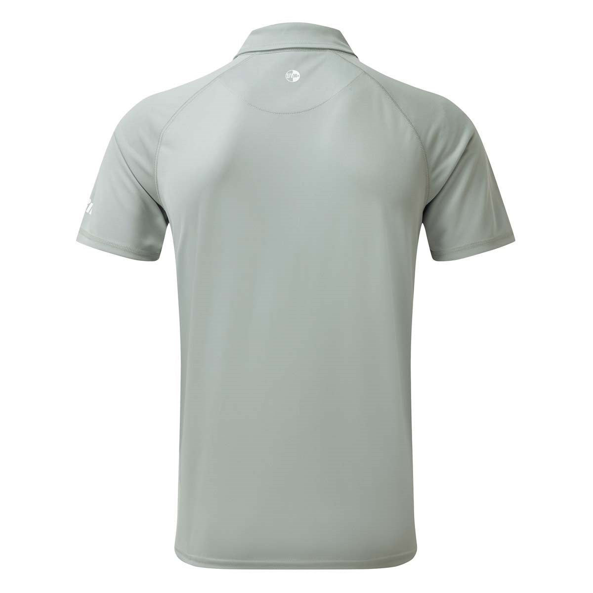 Gill Men's UV Tec Polo - Medium Grey - Rear Gill Men's UV Tec Polo - Medium Grey - Rear
