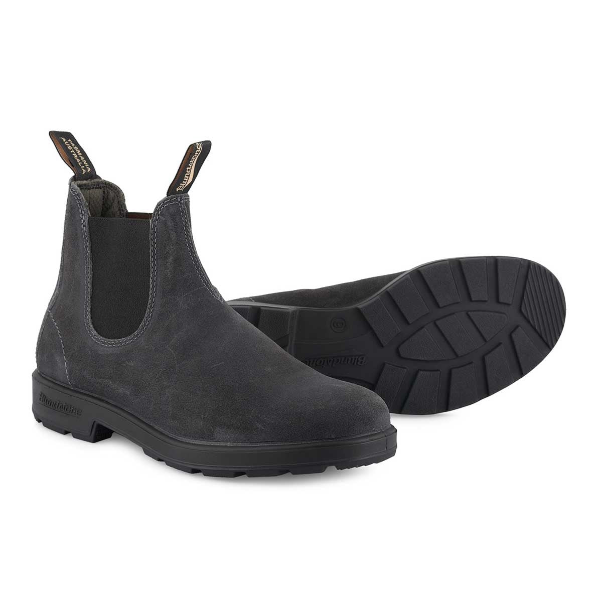 Blundstone 1910 Suede Leather Chelsea Boot - Steel Grey Blundstone 1910 Suede Leather Chelsea Boot - Steel Grey