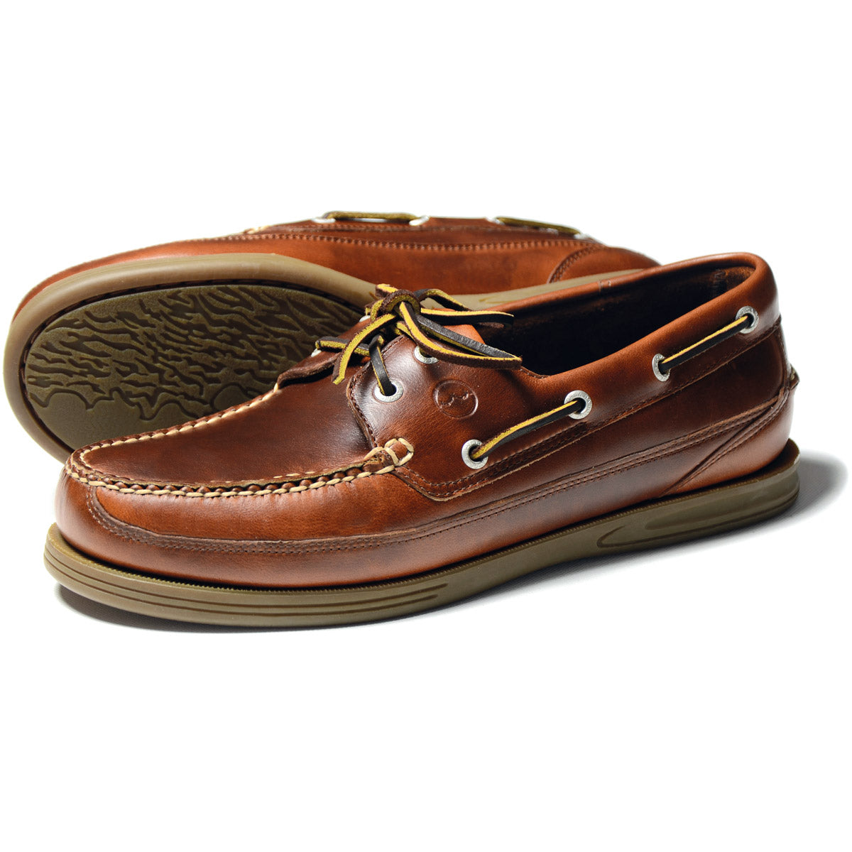 Orca Bay Fowey Men's Deck Shoe Saddle Orca Bay Fowey Men's Deck Shoe Saddle