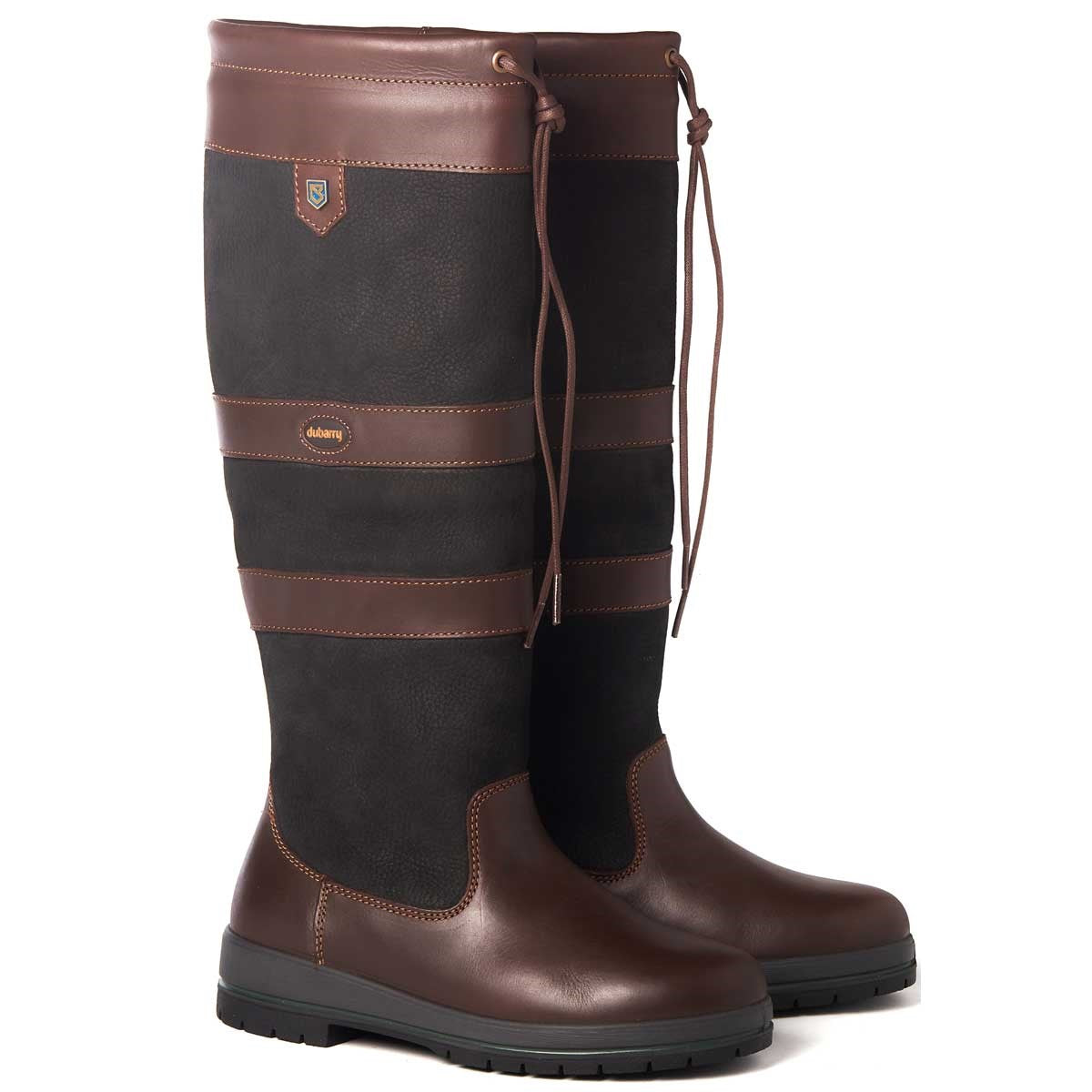 Dubarry Galway Boot - Black Brown Dubarry Galway Boot - Black Brown