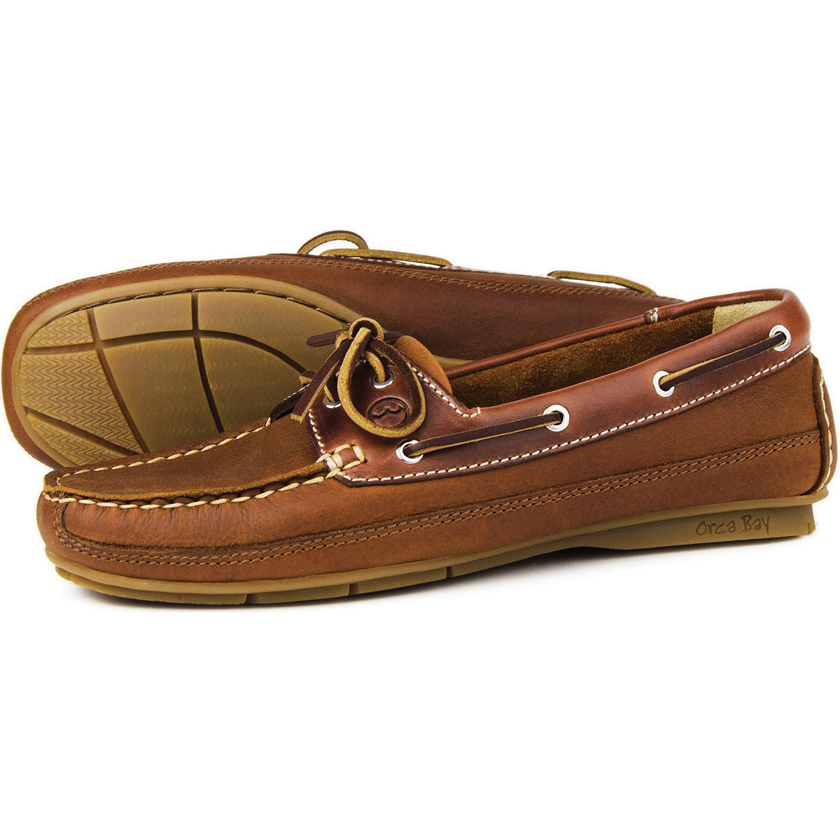 Orca Bay Bahamas Womens Deck Shoes - Havana/Saddle Orca Bay Bahamas Womens Deck Shoes - Havana/Saddle
