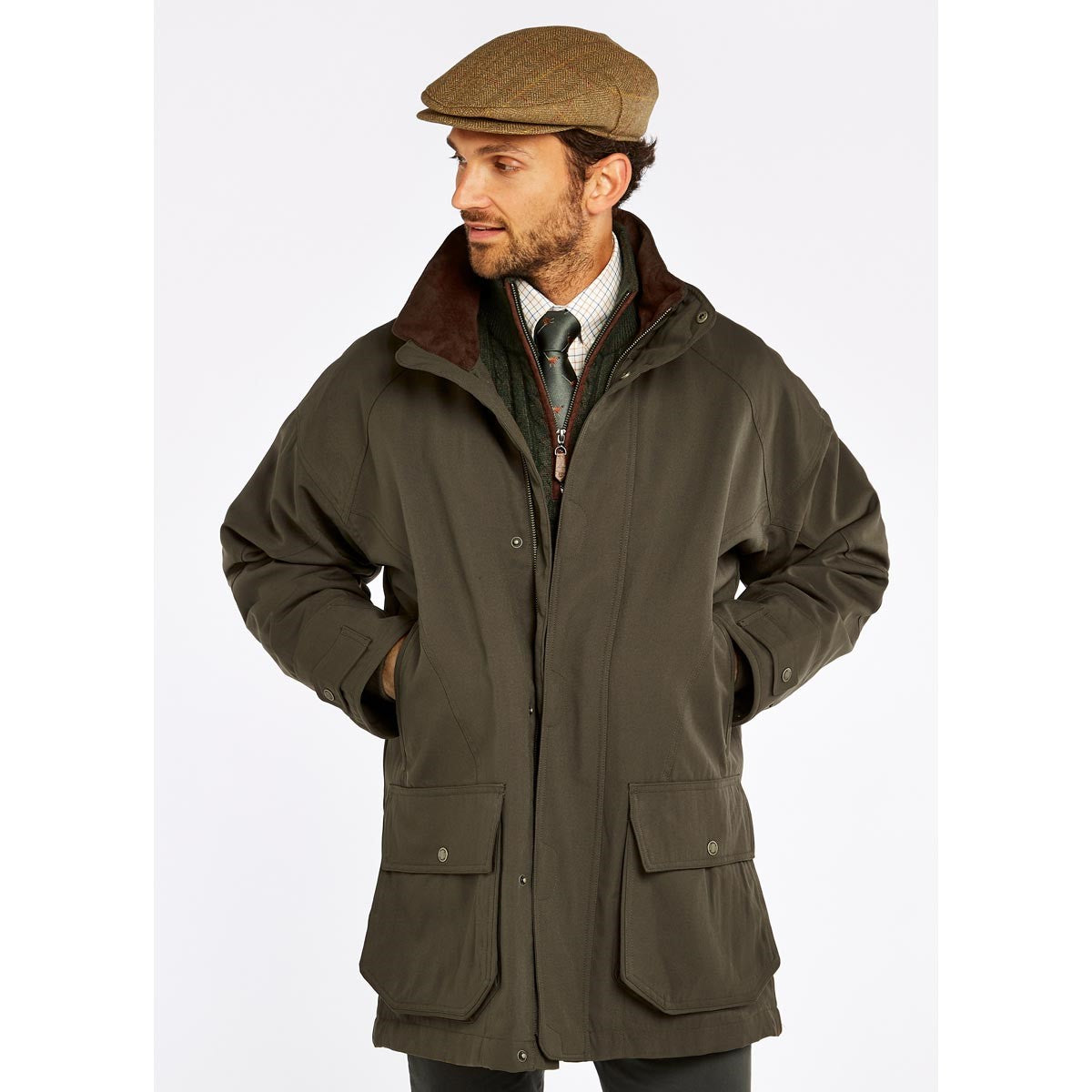 Dubarry Rosleague Men's Shooting Jacket - Ivy Dubarry Rosleague Men's Shooting Jacket - Ivy