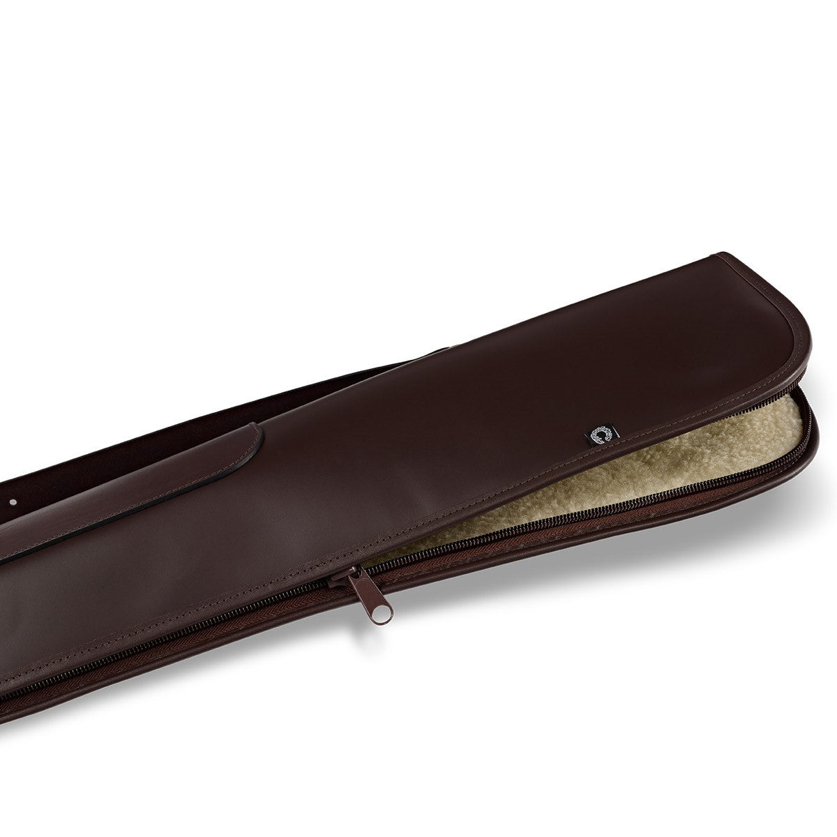 Croots Byland Leather Shotgun Slip with Zip - Oxblood Croots Byland Leather Shotgun Slip with Zip - Oxblood