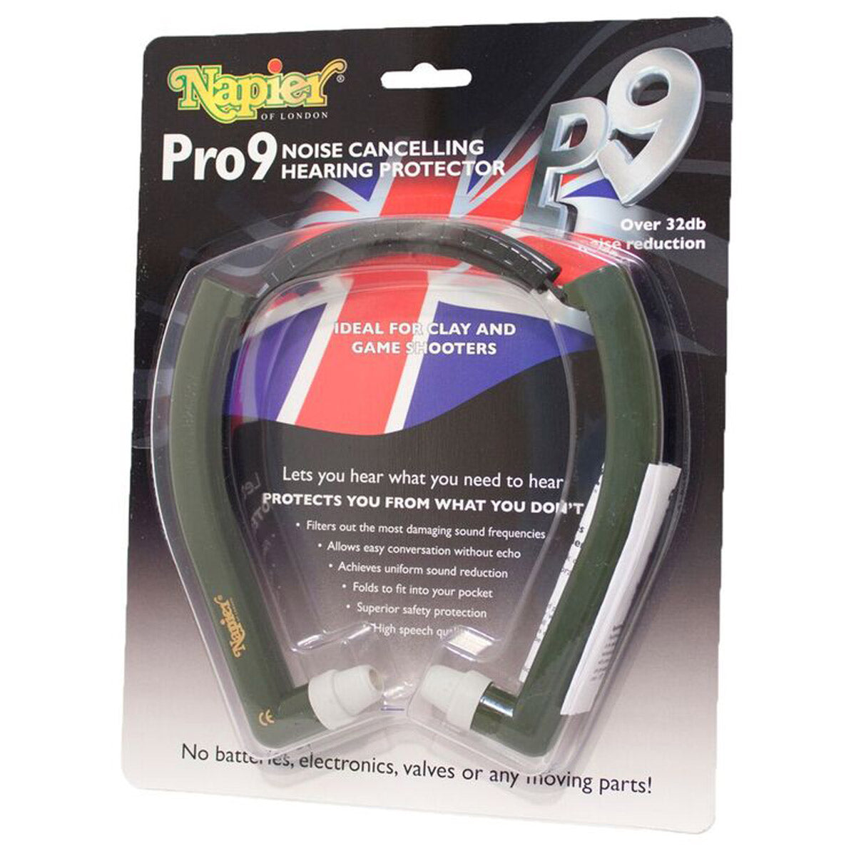 Napier Pro 9 Hearing Protection Napier Pro 9 Hearing Protection