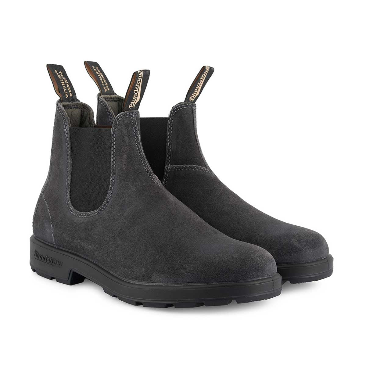 Blundstone 1910 Suede Leather Chelsea Boot - Steel Grey Blundstone 1910 Suede Leather Chelsea Boot - Steel Grey