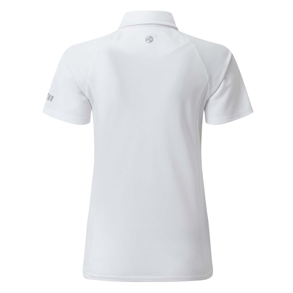 Gill Women's UV Tec Polo - White - Rear Gill Women's UV Tec Polo - White - Rear