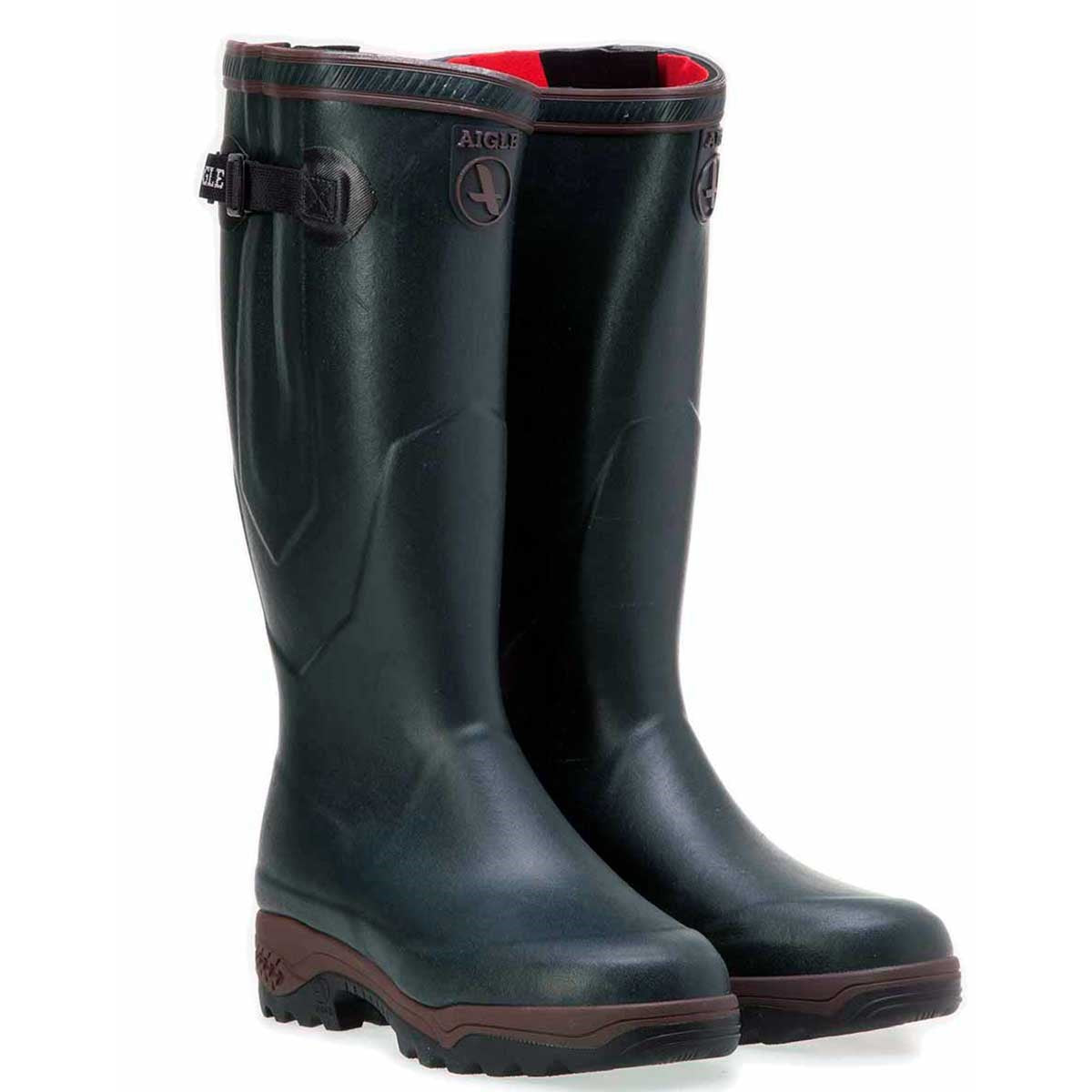 Aigle Parcours® 2 ISO Neoprene-Lined Wellies Boot - Bronze Green Aigle Parcours® 2 ISO Neoprene-Lined Wellies Boot - Bronze Green