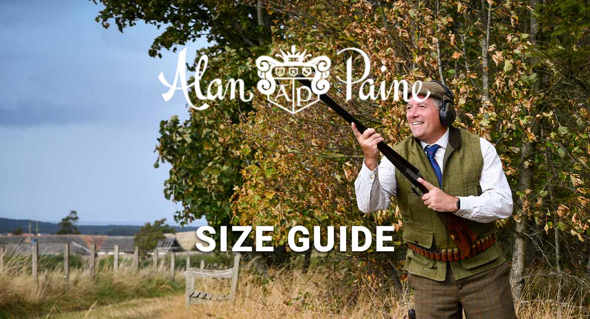 Alan Paine Size Guide