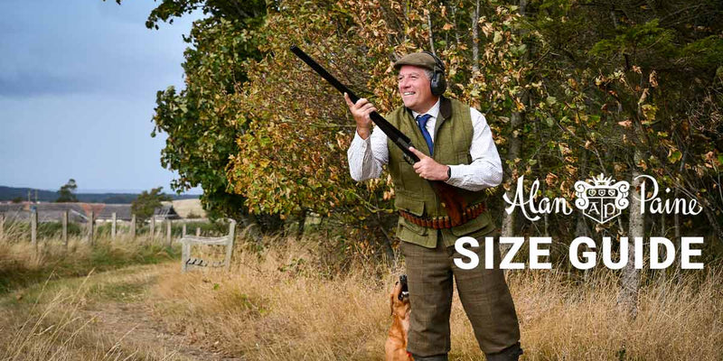 Alan Paine Size Guide