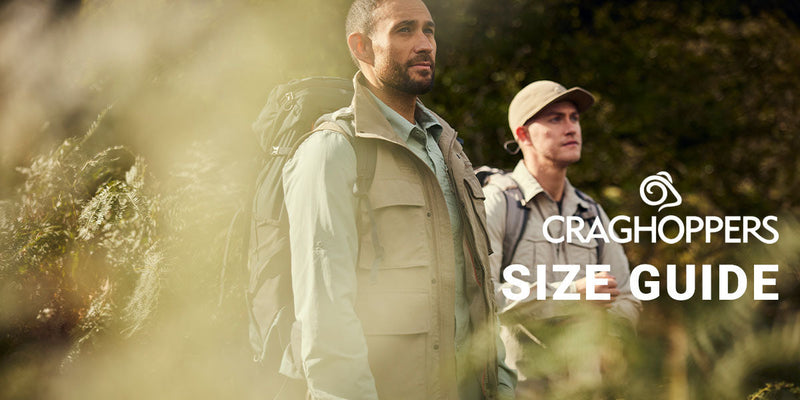 Craghoppers NosiLife Size Guide