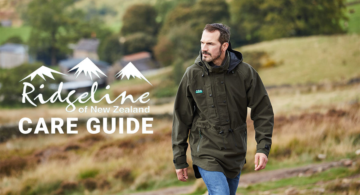 Ridgeline Clothing Waterproof Cleaning Care Guide | ArdMoor