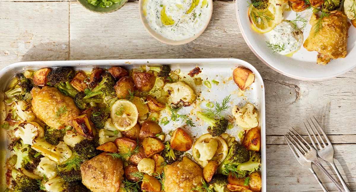 Spring Chicken & New Potato Tray Bake with Herbs | ArdMoor