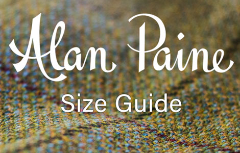 Alan Paine Size Guide