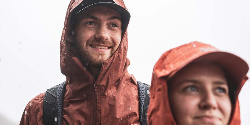 Lightweight waterproof jacket and trousers