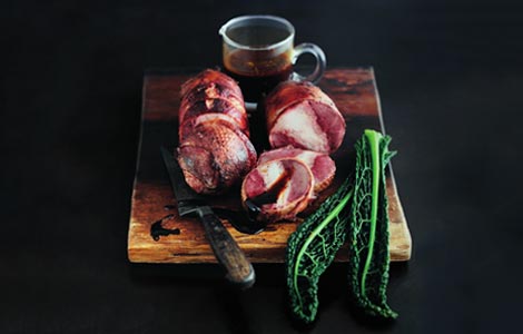 Mini three bird roast recipe - Duck, pheasant & woodpigeon