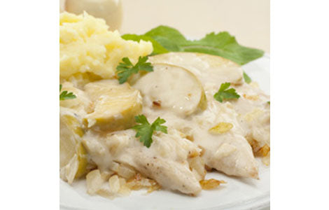 Sweet & Creamy Autumn Pheasant & Apple Casserole