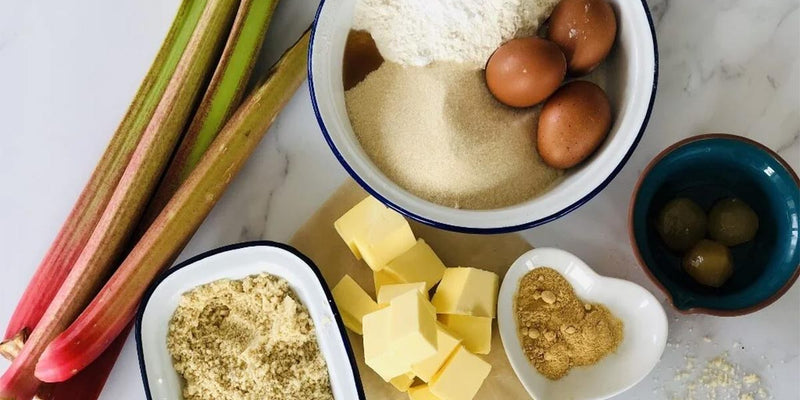 Rhubarb and Ginger Loaf Cake | Spring Dessert Recipe | ArdMoor | Recipe&ImageMyEnglishCountryCottage