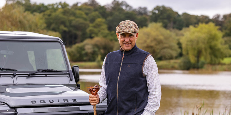 Vinnie Jones in Harkila Clothing