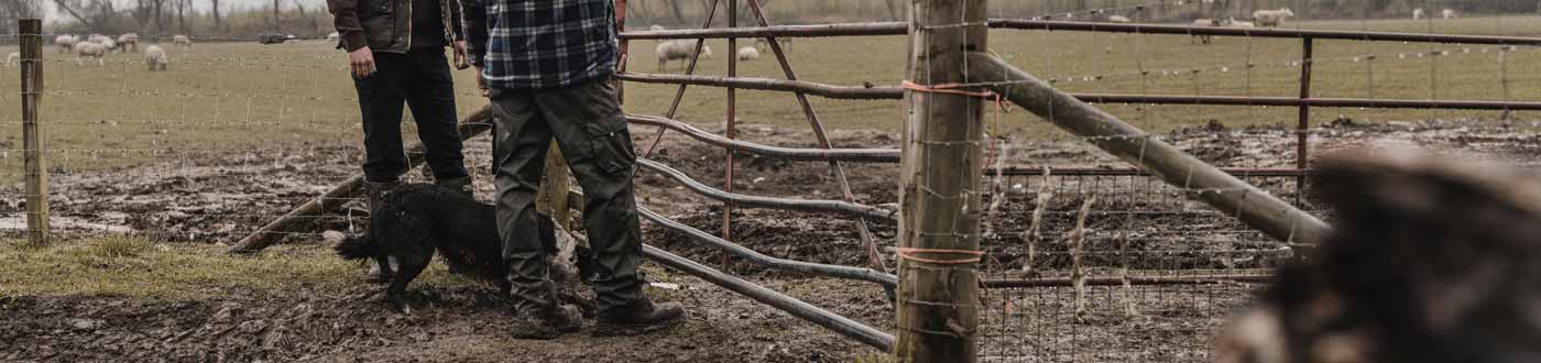 Farm trousers, farm work trousers and farm shorts