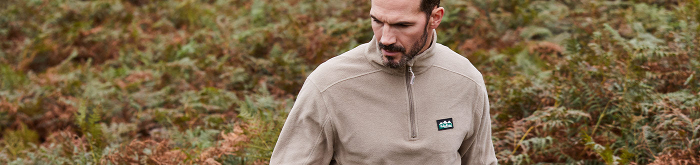 Dog walking fleece British weather outdoor