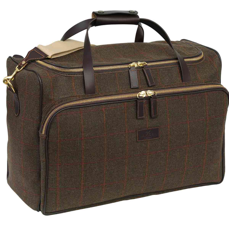 Laksen Hastings Tweed Weekender Bag