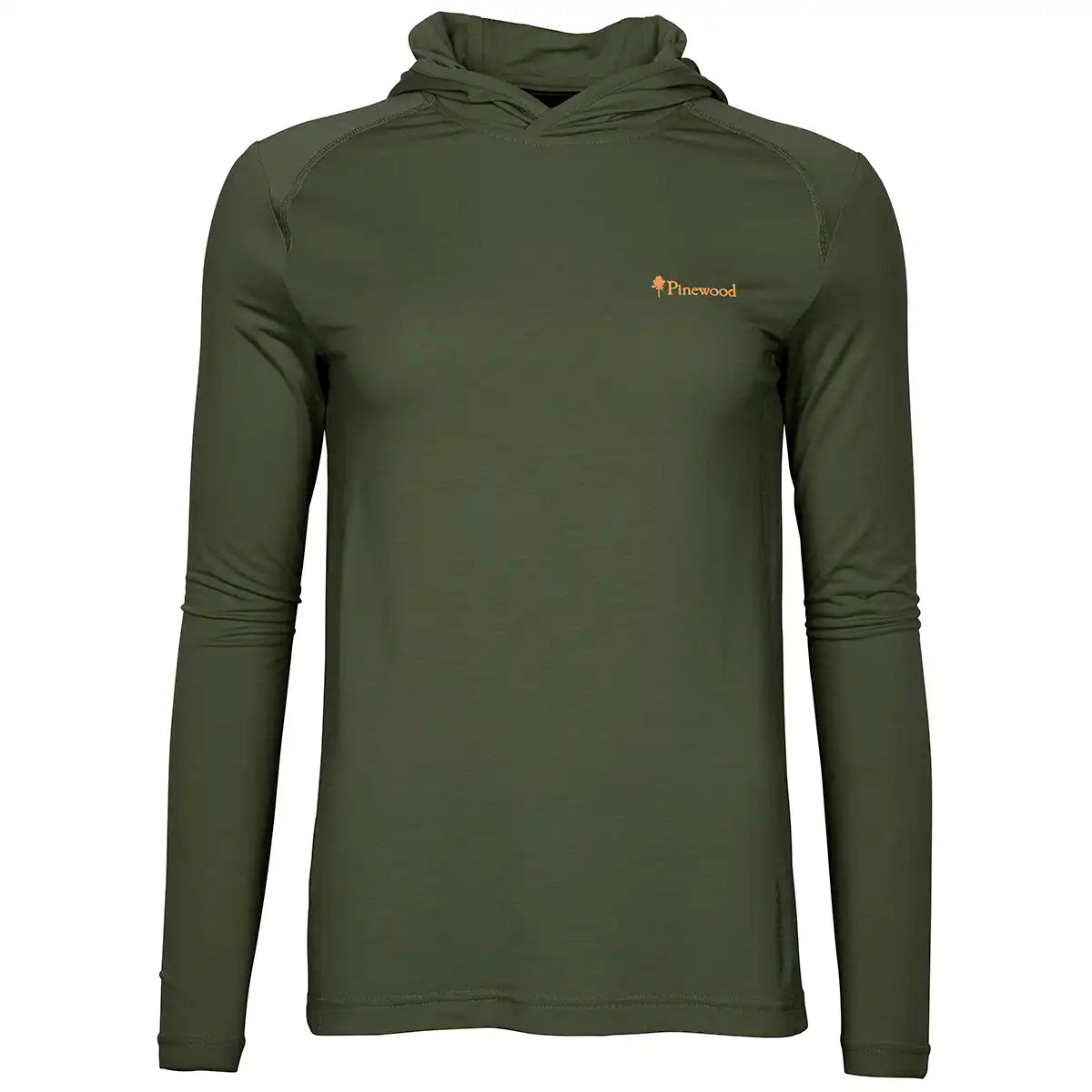 Pinewood InsectSafe Women's Function Hoodie- Moss Green- front
