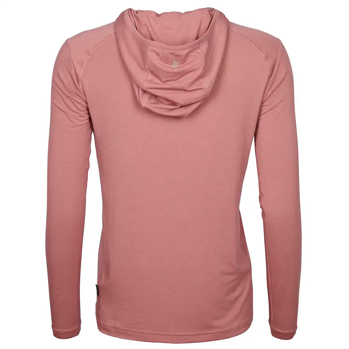 Pinewood InsectSafe Women's Function Hoodie- Brick pink - back