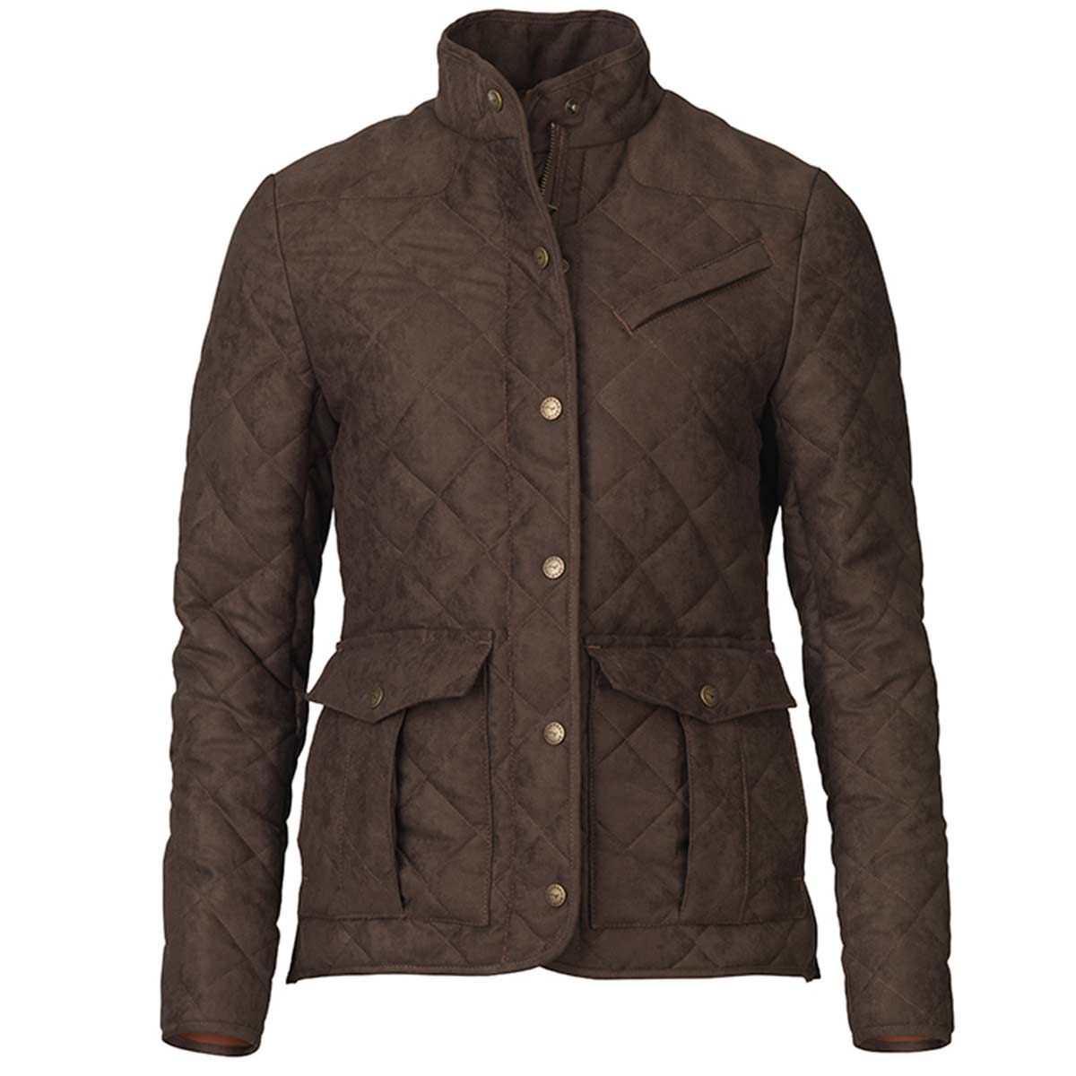 Laksen Lady Hampton Quilted Jacket - Brown