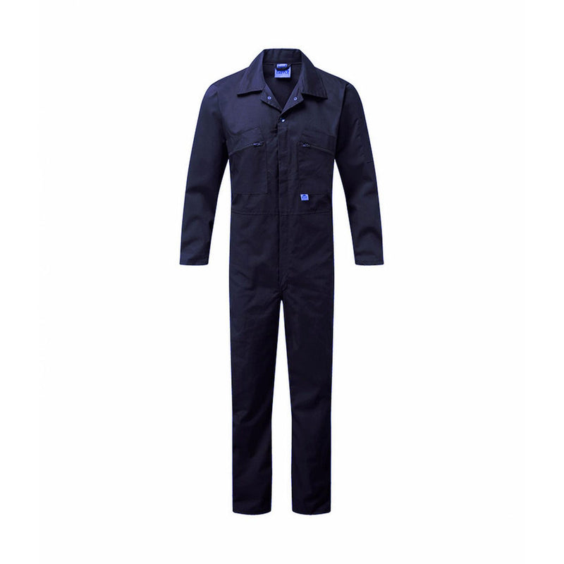 Fort Zip-front Coverall Navy