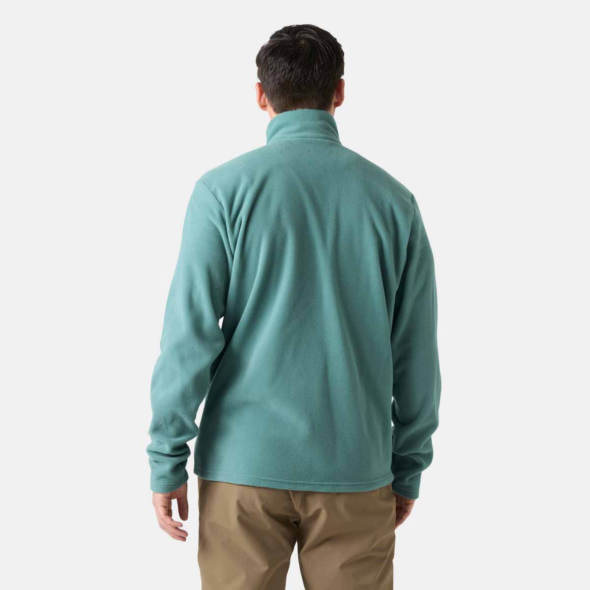 Helly Hansen Daybreaker Fleece Jacket - Opal Green - on model - rear