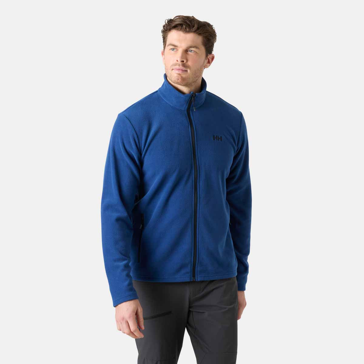 Helly Hansen Daybreaker Fleece Jacket - dark blue - on model 
