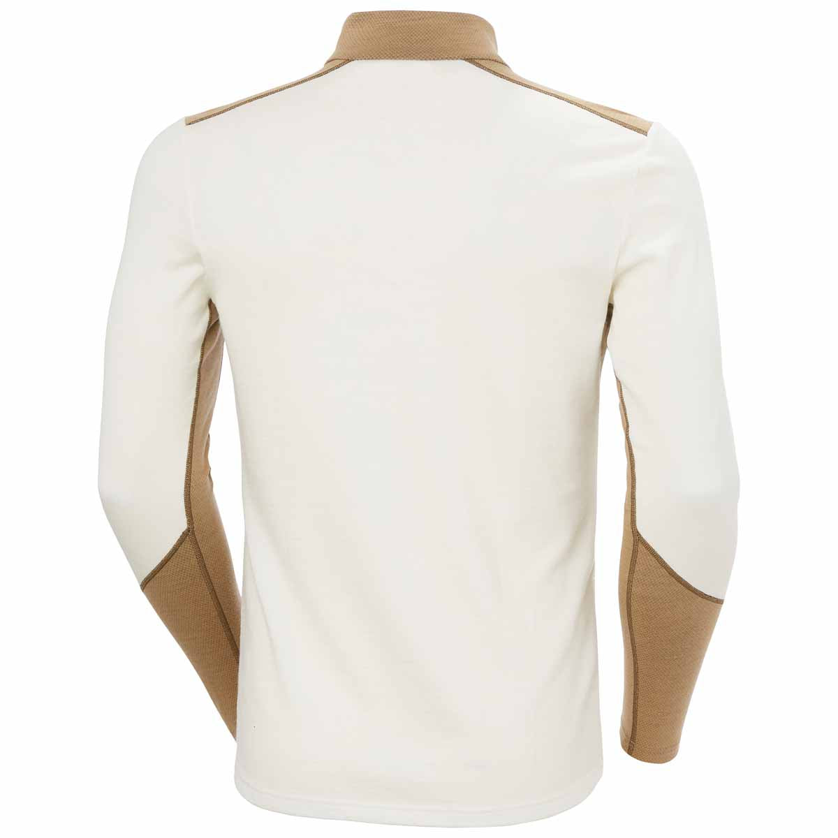 Helly Hansen Lifa Merino Midweight 1/2 Zip - Snow monogram AOP - rear