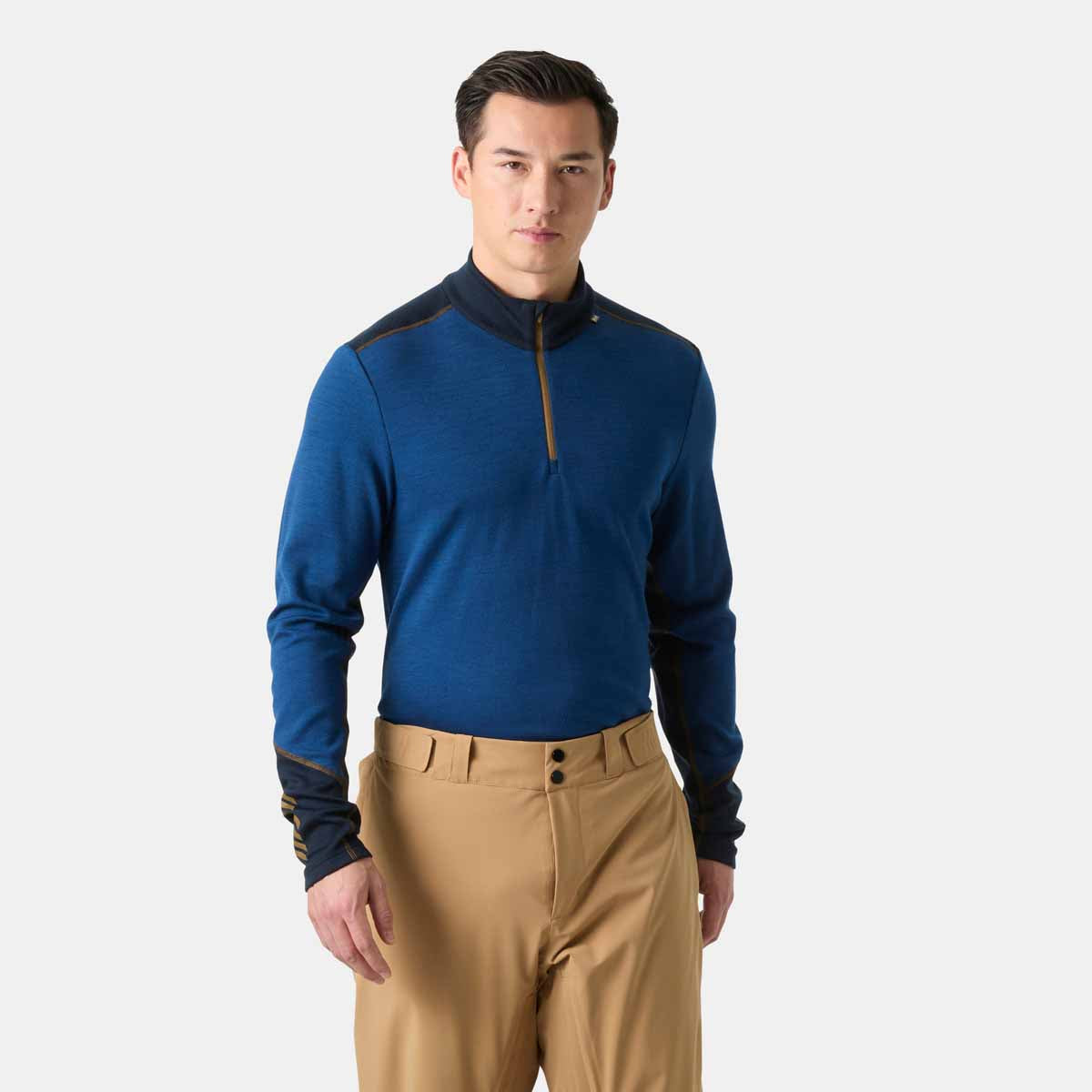 Helly Hansen Lifa Merino Midweight 1/2 Zip - dark blue