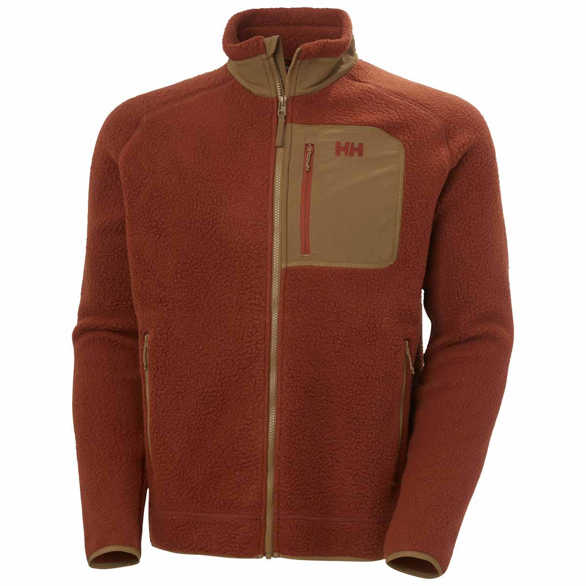 Helly Hansen Panorama Pile Block Jacket  - iron oxide