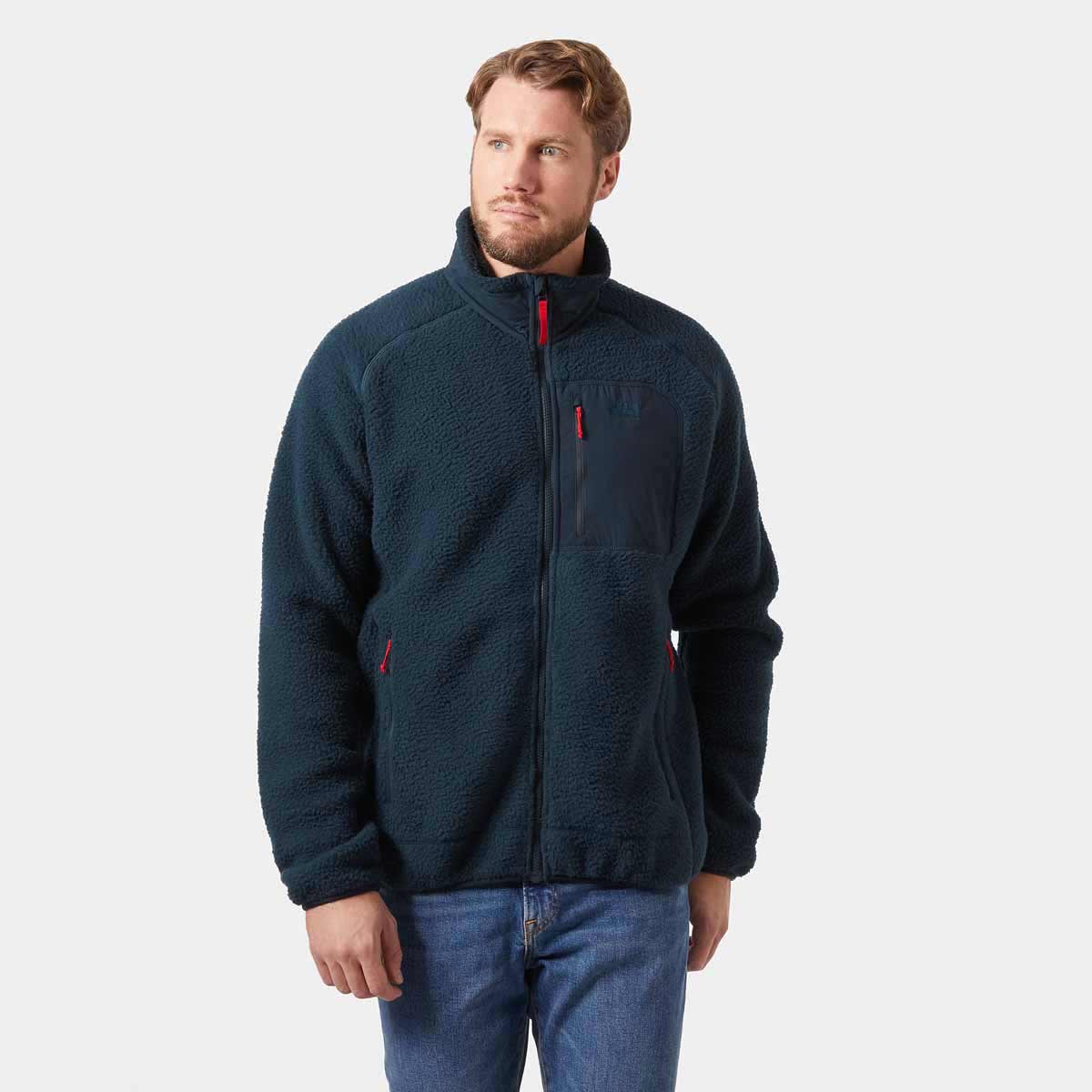 Helly Hansen Panorama Pile Block Jacket - Navy