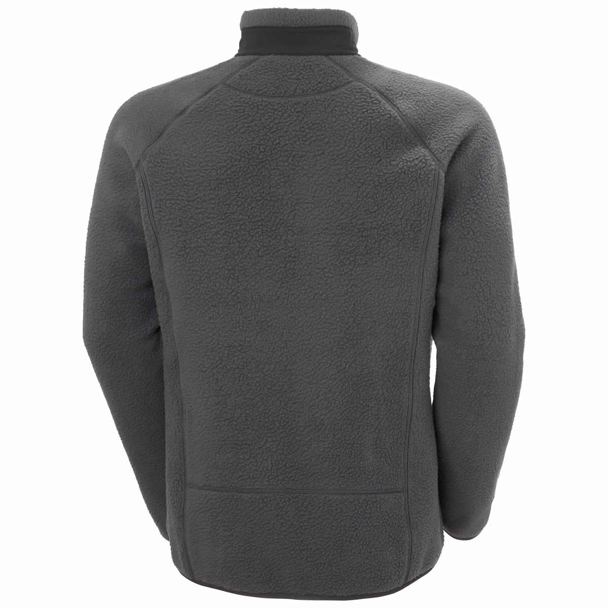 Helly Hansen Panorama Pile Block Jacket - thunder grey - rear