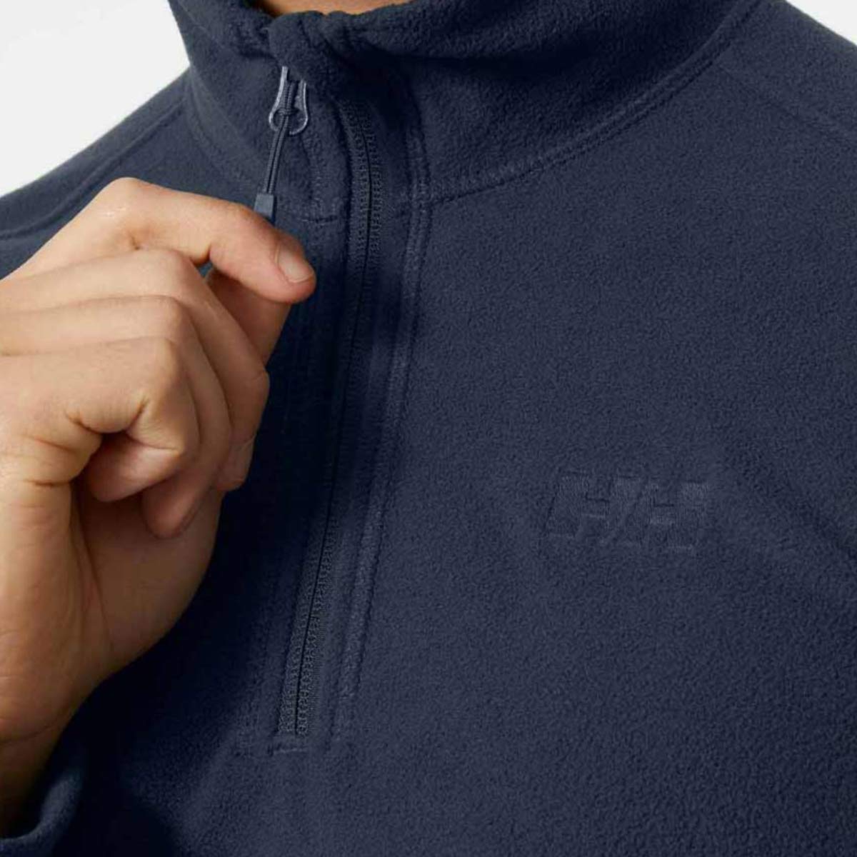 Helly Hansen Daybreaker 1/2 Zip Fleece - Navy - zip 