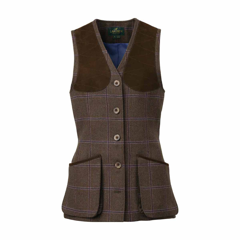 Laksen Pippa Women's Tweed Beauly Shooting Vest
