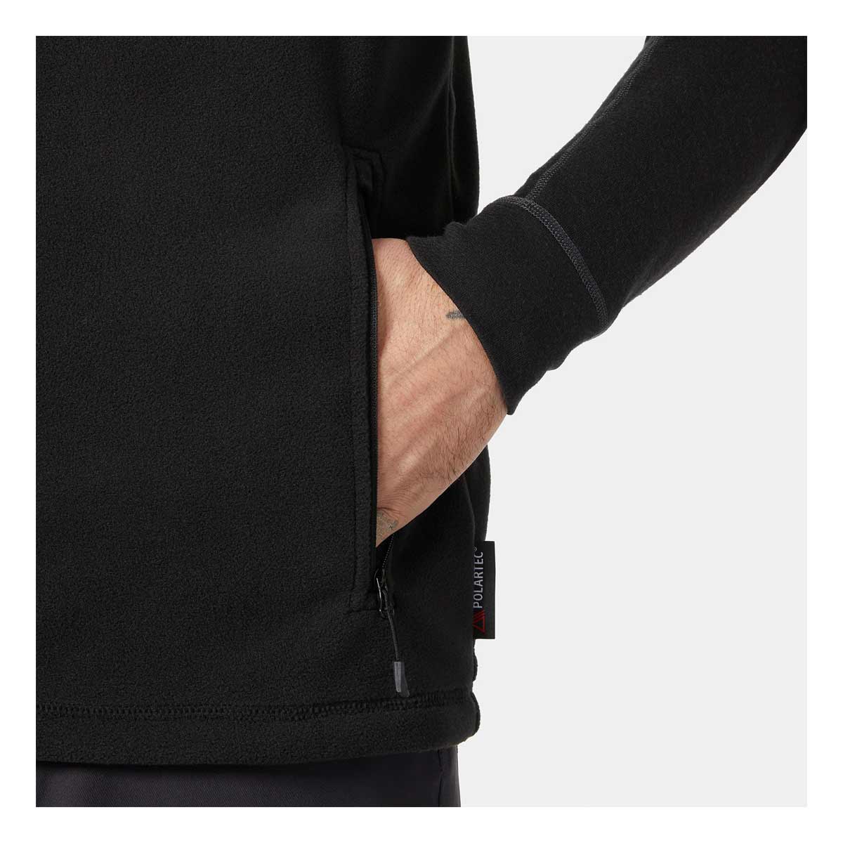Helly Hansen Daybreaker 1/2 Zip Fleece - Black - Pocket