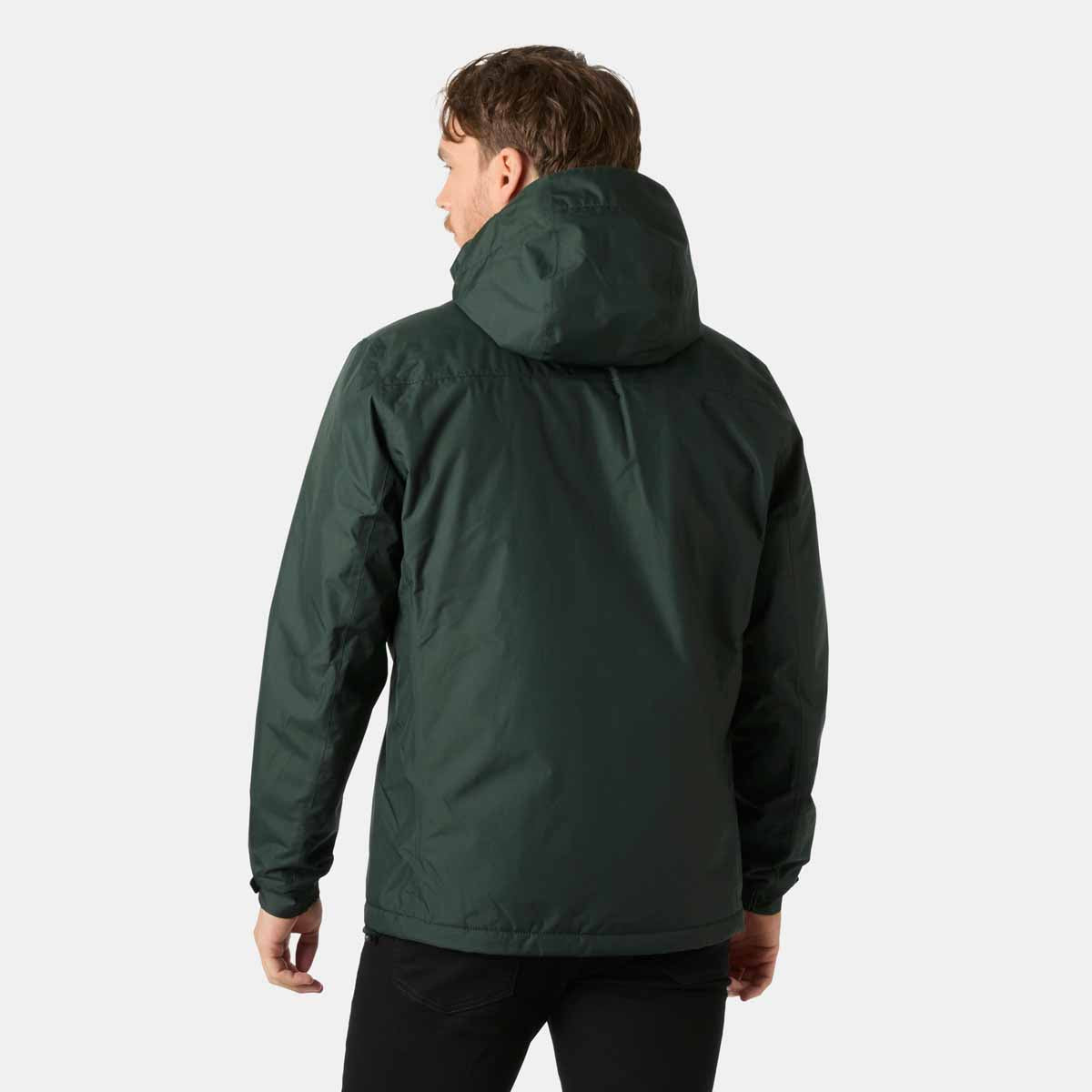 Helly Hansen Dubliner Insulated Jacket - Dark Jungle - rear