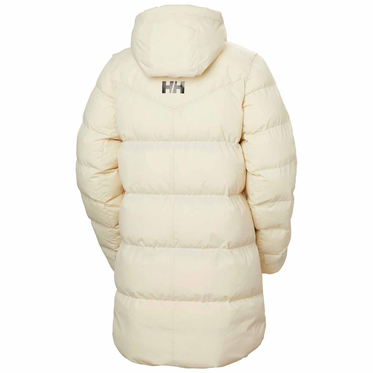 Helly Hansen Womens Adore Puffy Parka - cream - rear