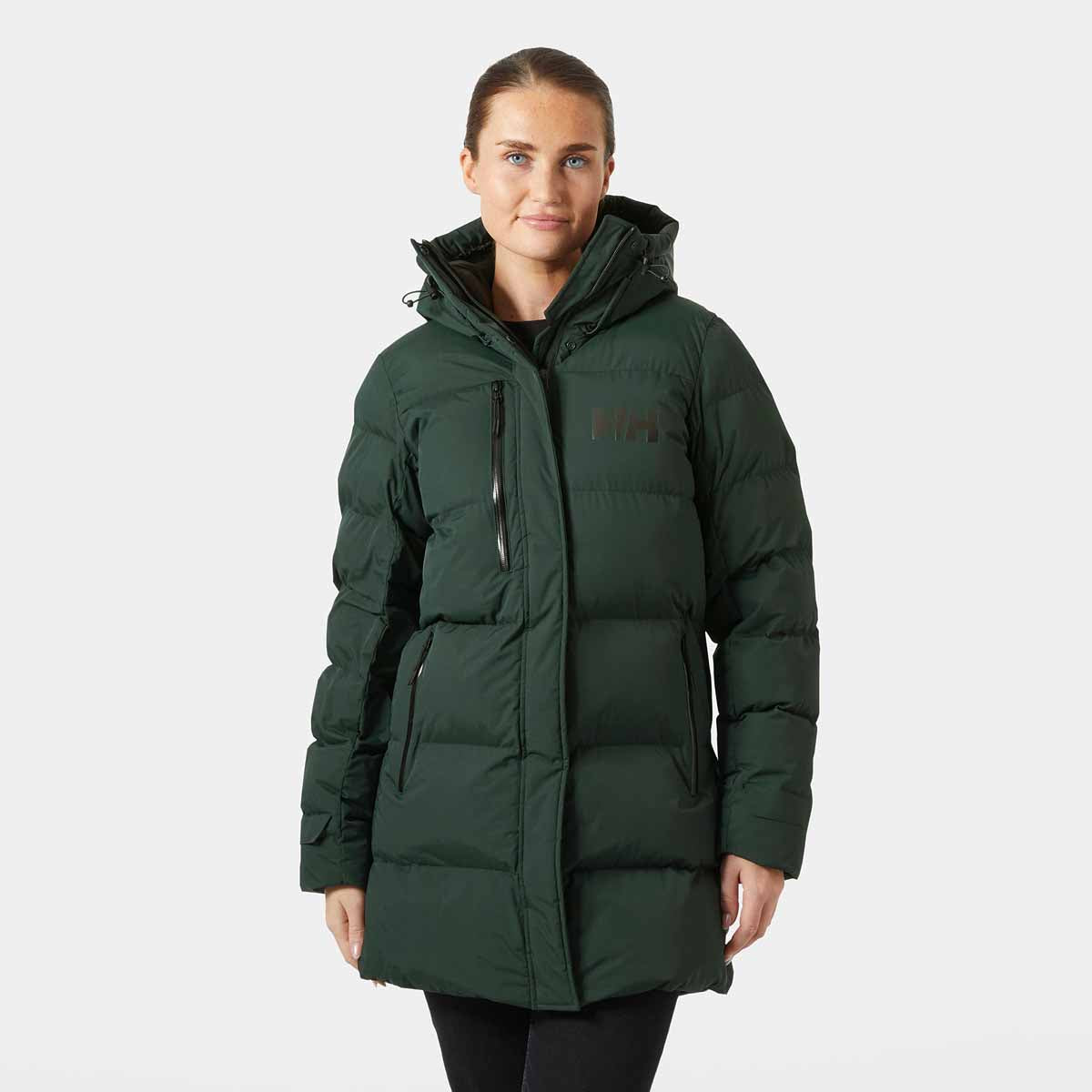 Helly Hansen Womens Adore Puffy Parka - dark jungle