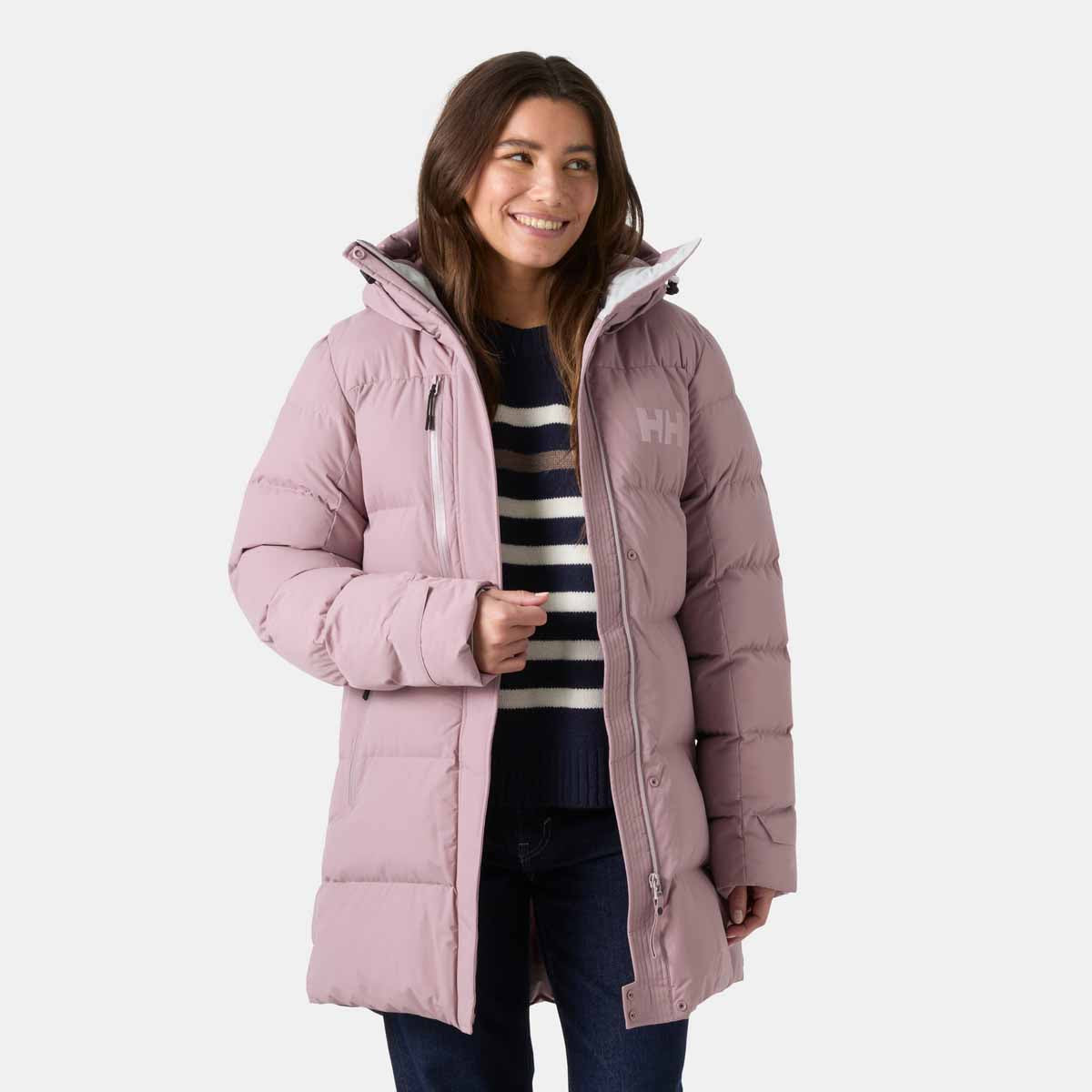 Helly Hansen Womens Adore Puffy Parka - Purple Clay