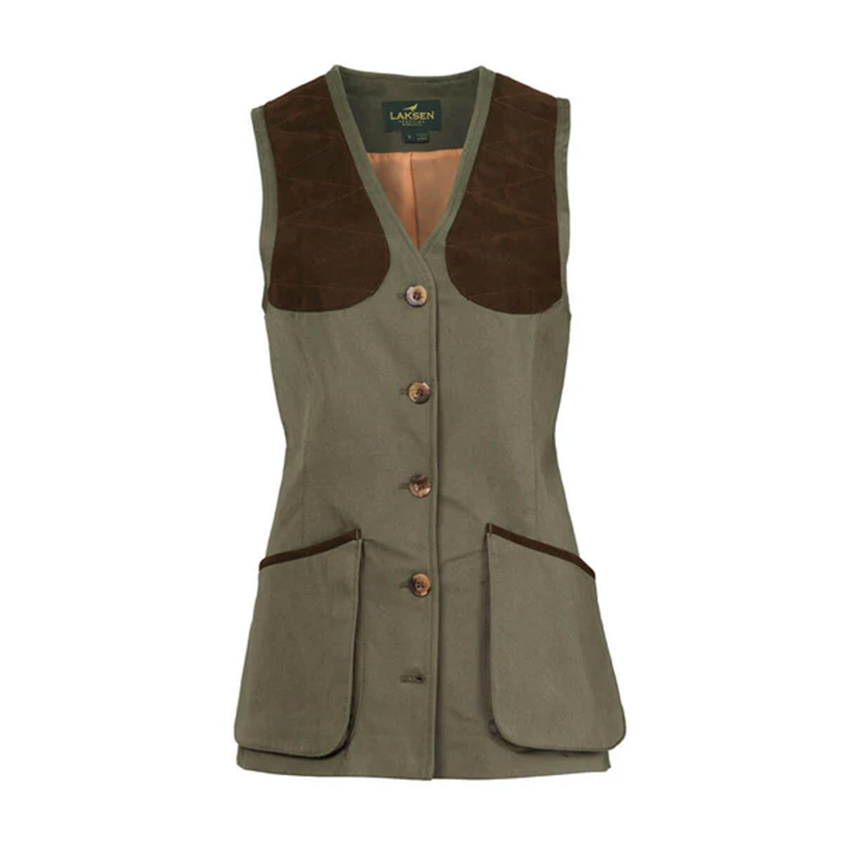 Laksen Pennyton Women's Beauly Shooting Vest - Olive