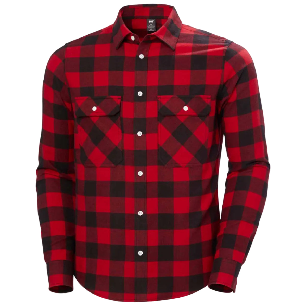 Helly Hansen Lokka Flannel LS Shirt - Red Buffalo Check 