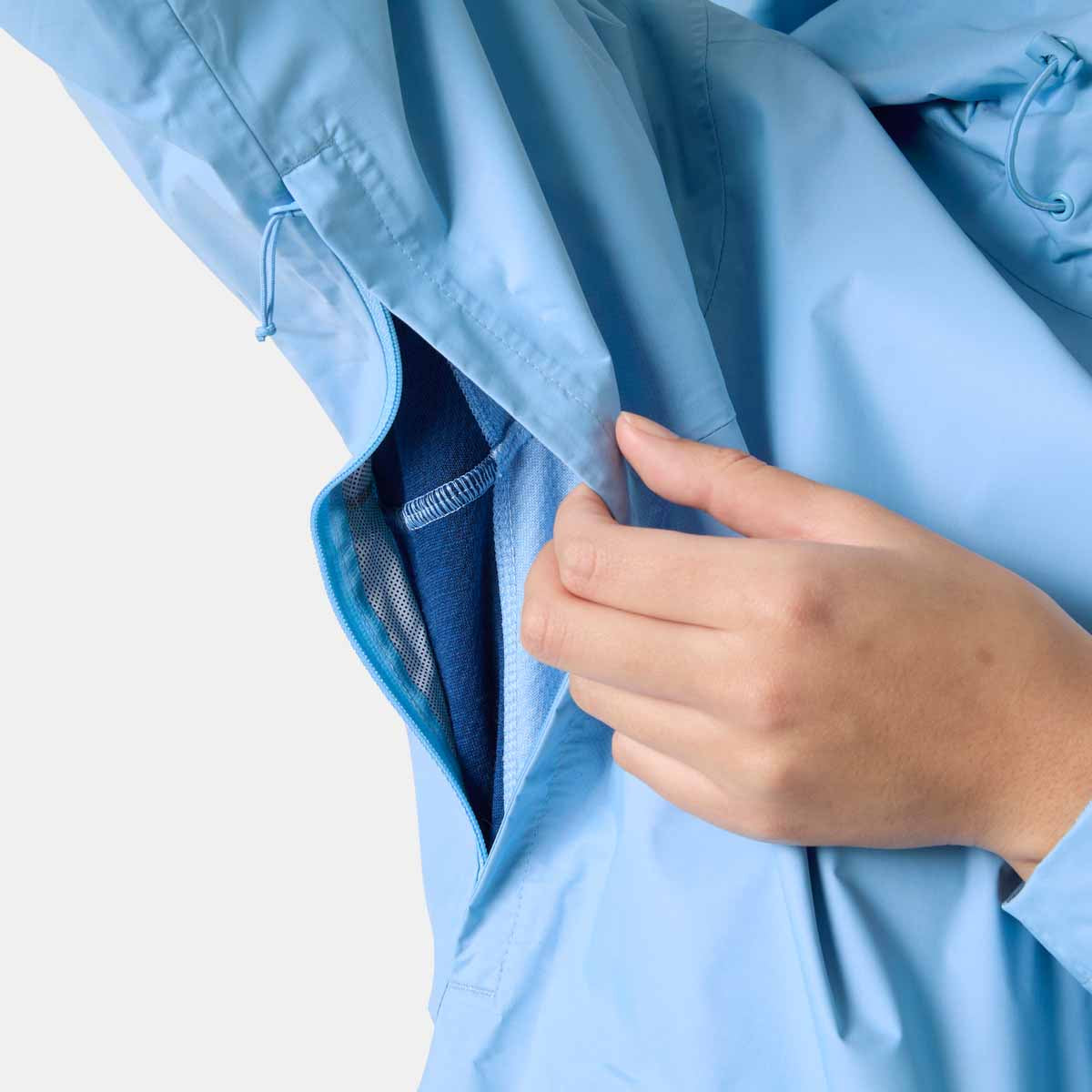 Helly Hansen Womens Loke Terra Jacket - Bright Blue - Arm Zip 