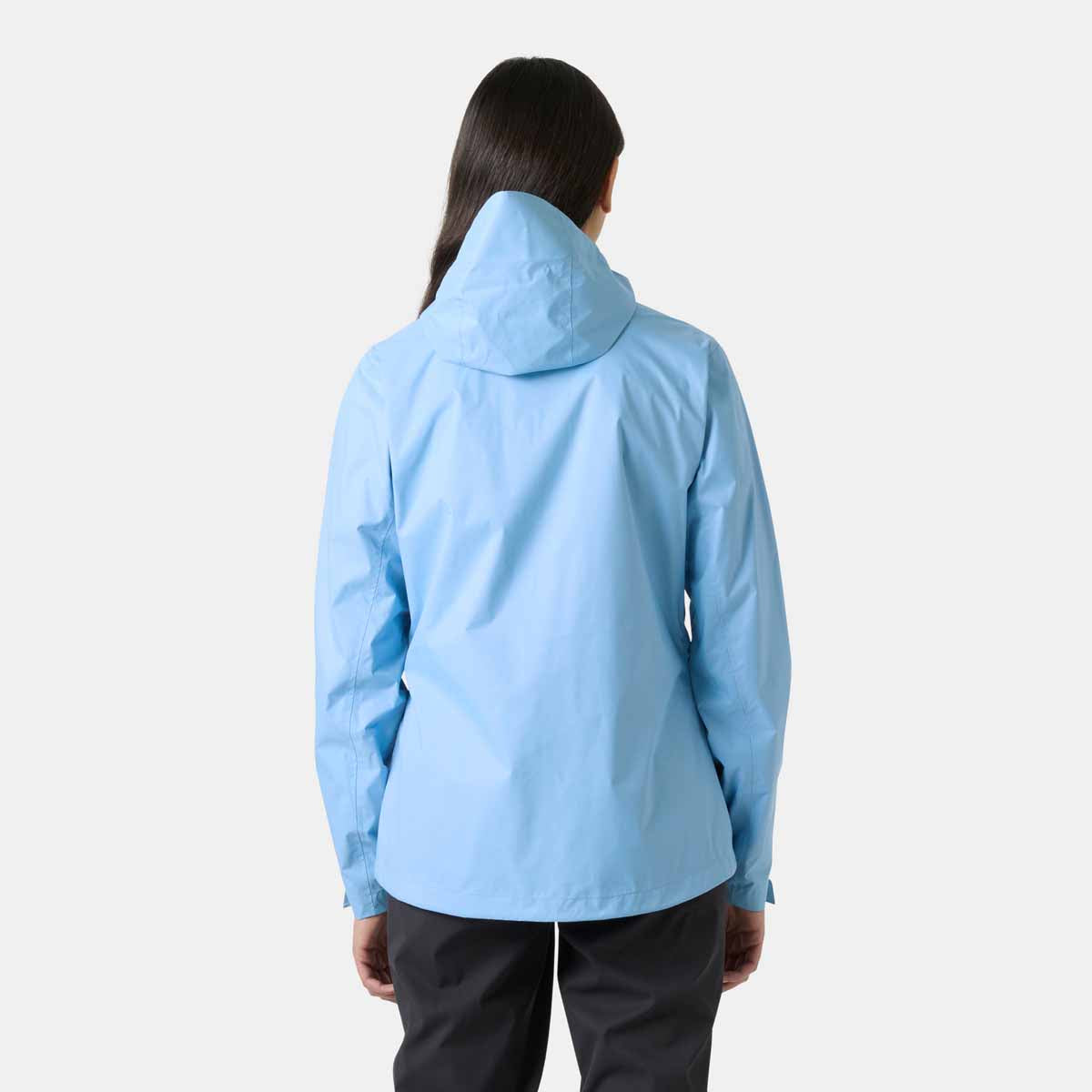Helly Hansen Womens Loke Terra Jacket - Bright Blue - Rear